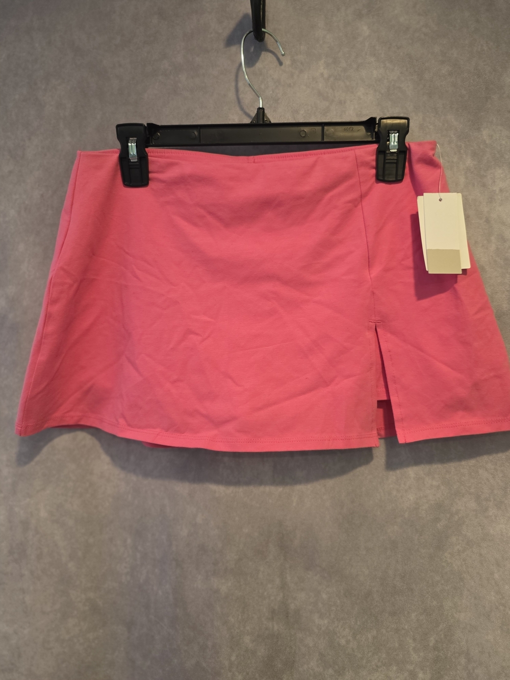 bp Pink Mini Skirt with Side Slit